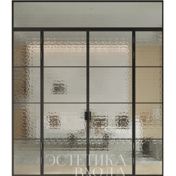 перегородка с фрамугой стекло кафедрал