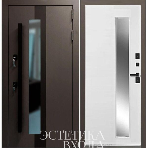 Входная дверь Мах термо 11 муар Бордо купить входную дверь с терморазрывом Краснодар