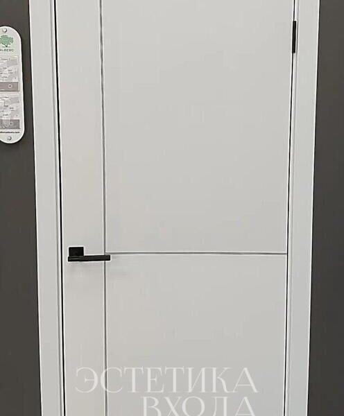 межкомнатная дверь Графика 3 черная кромка Альберо купить межкомнатные двери в Краснодаре